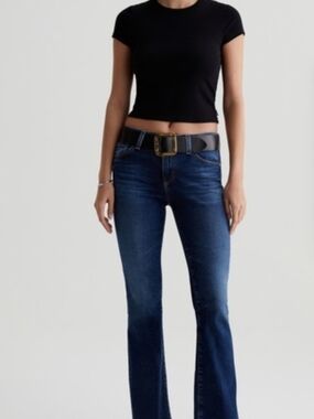 AG Adriano Goldschmied Women's Dark Blue Bootcut Jeans